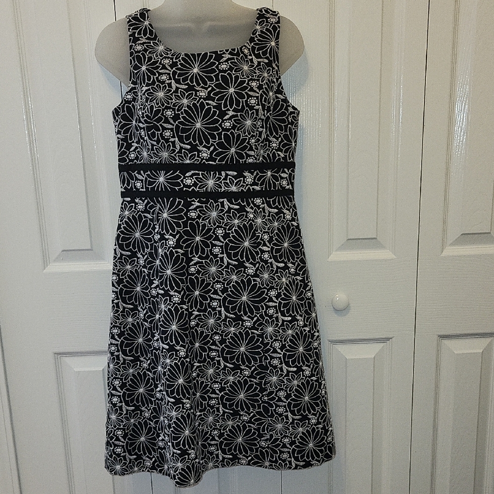 Talbots Black Petite Dress
